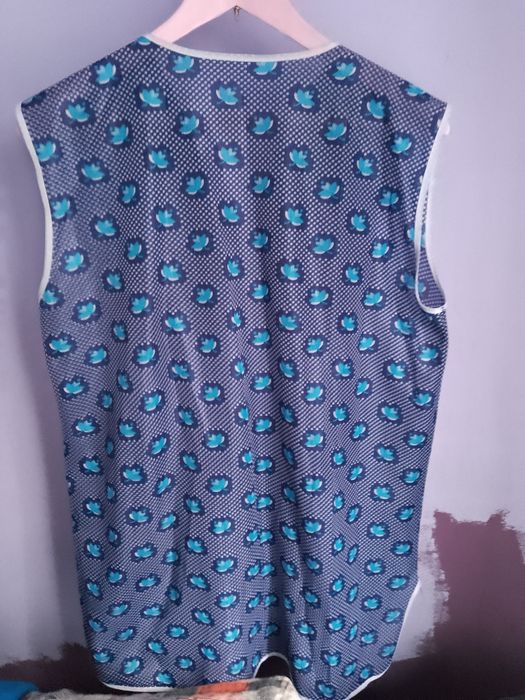 Fartuszek kuchenny dla Babci niebieski