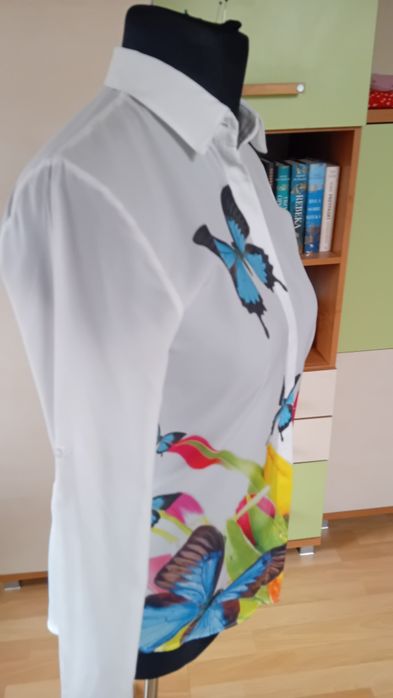 Bluzka biala elegancka