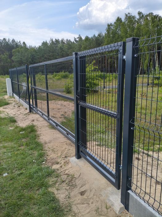Ogrodzenie panelowe 3d 2d siatka