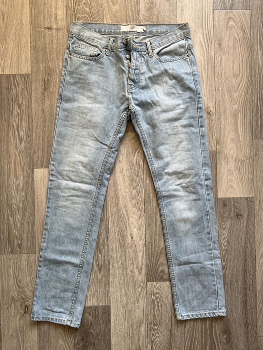 Джинси чоловічі світлі Topman skinny розмір 30 (S)