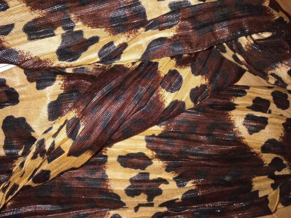 Chusta szal panterka 30x170cm made in UK