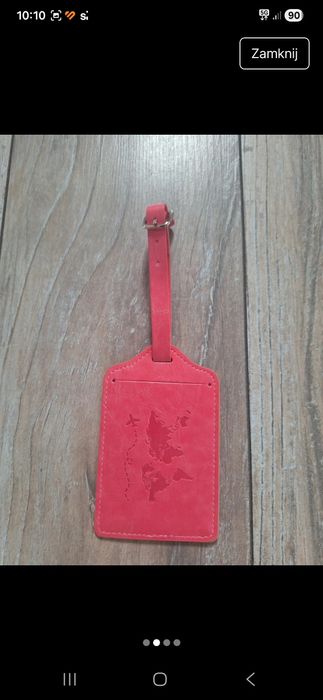 Zawieszka na walizkę z identyfikatorem