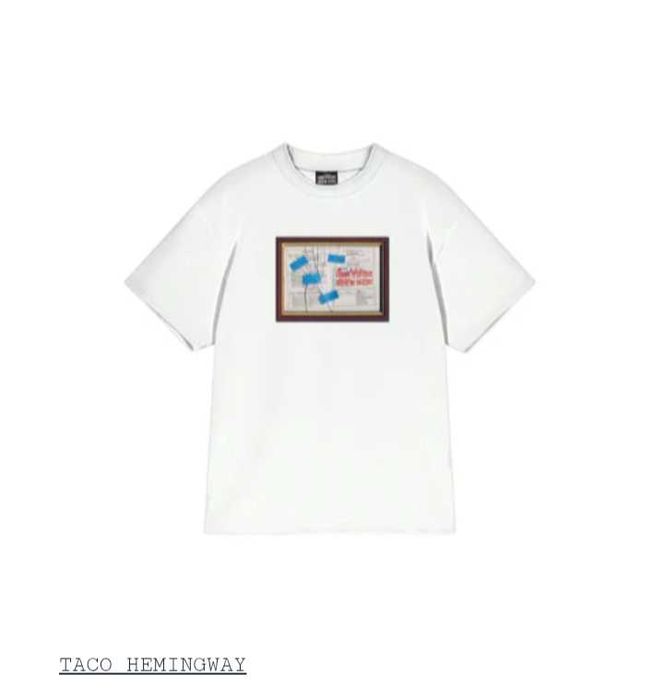 Taco Hemingway Mandat T-shirt biały xl