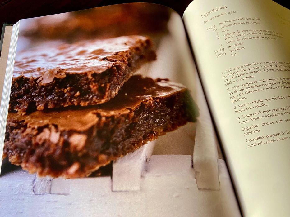 Sobremesas com café, com e sem açúcar