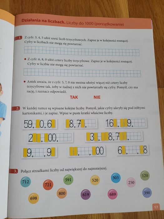 Liczenie klasa 3 Kalejdoskop ucznia