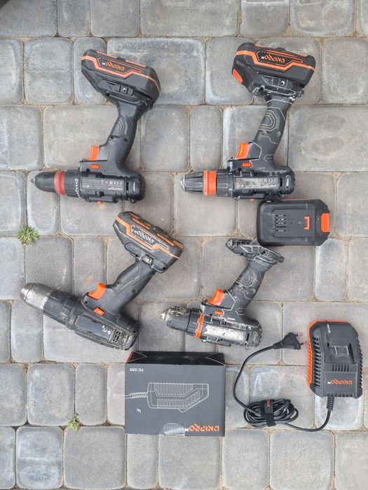 Акумуляторний ударнішуруповерти Дніпро-м  з АКБ Dnipro-M