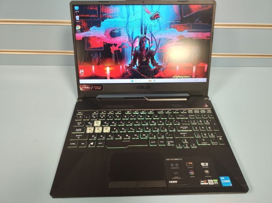 ASUS TUF Gaming i5-11400H RTX 3050 Ti 4GB 16GB 512GB SSD 144Hz IPS Ігровий. F15 FX506HE
