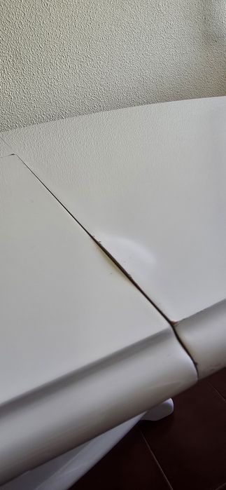 Mesa de sala extensível com 6 cadeiras