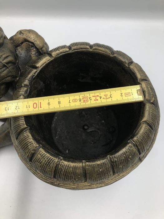 Doniczka gipsowa Anioł