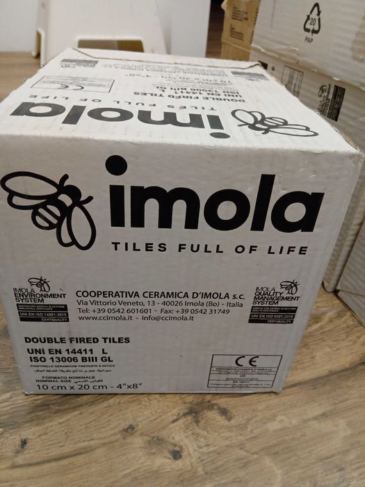 Płytki ceramiczne Imola Gesso Clay 10x20 2m2