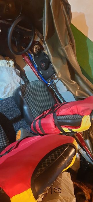 Моторная лодка прогресс 2м на лафете