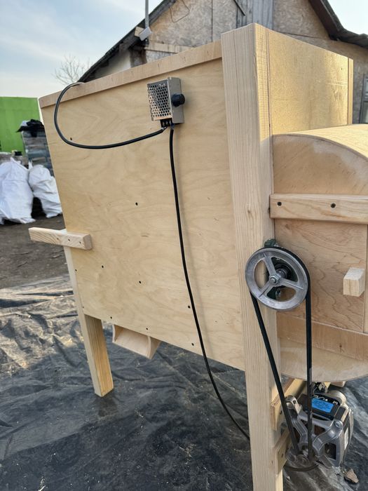 АКЦІЯ 4800 гр змотором Віялка  млинок для очищеня зерна