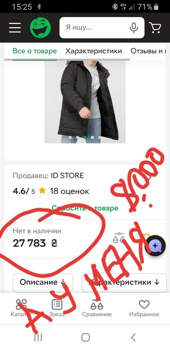Пуховик паркаThe North Face
