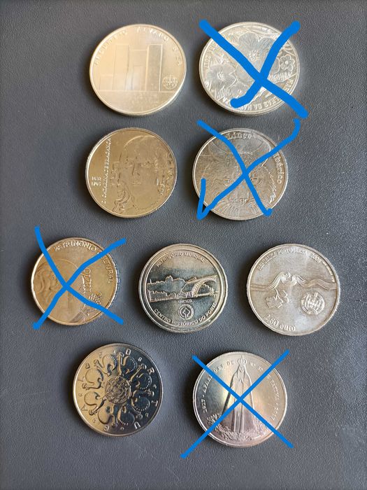 Moedas Portuguesas comemorativas