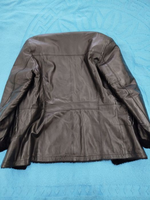 Дубленка чоловіча шкіряна
