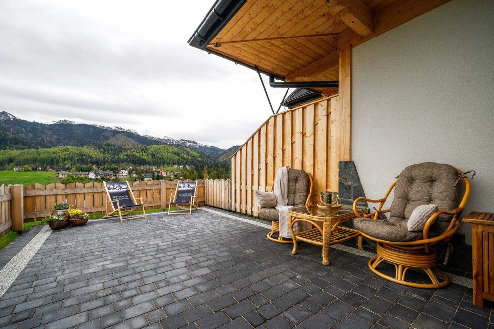 Apartament Slow Mountain z widokiem na Giewont