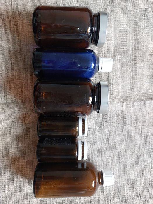 Sloiki szklane zakrętka handmade