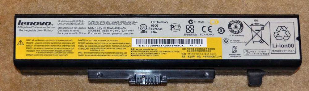 Ноутбук Lenovo G580 по запчастинам.