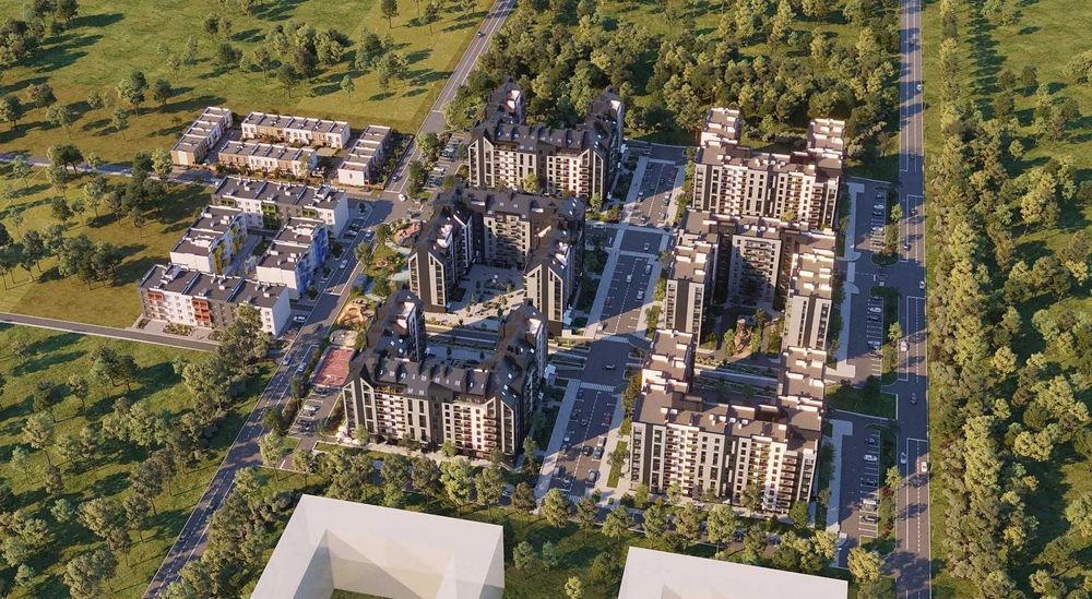 Квартира від ЖК "Park Residence" 2 черга %Двокімнатна 58кв.м