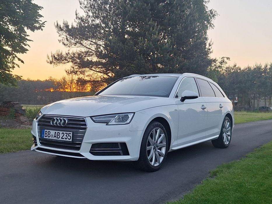 Audi A4 Avant 2.0 TDI*190KM*S-LINE*Virtualne Zegary*Key Less GO*Ambiente*CAŁY ORYG*