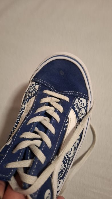 Buty damskie trampki Vans oryginalne 36.5 niebieskie
