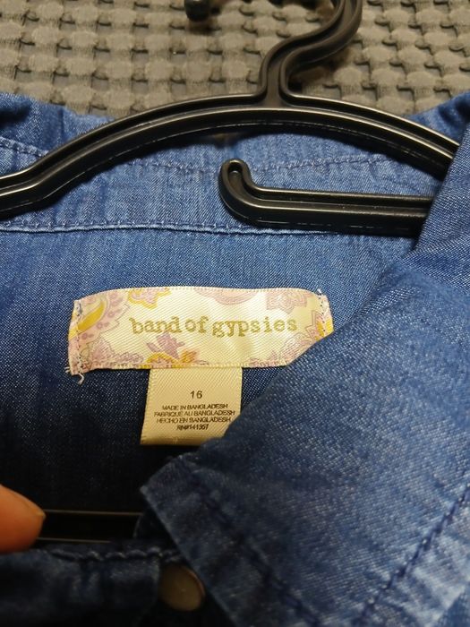 Рубашки джинсові