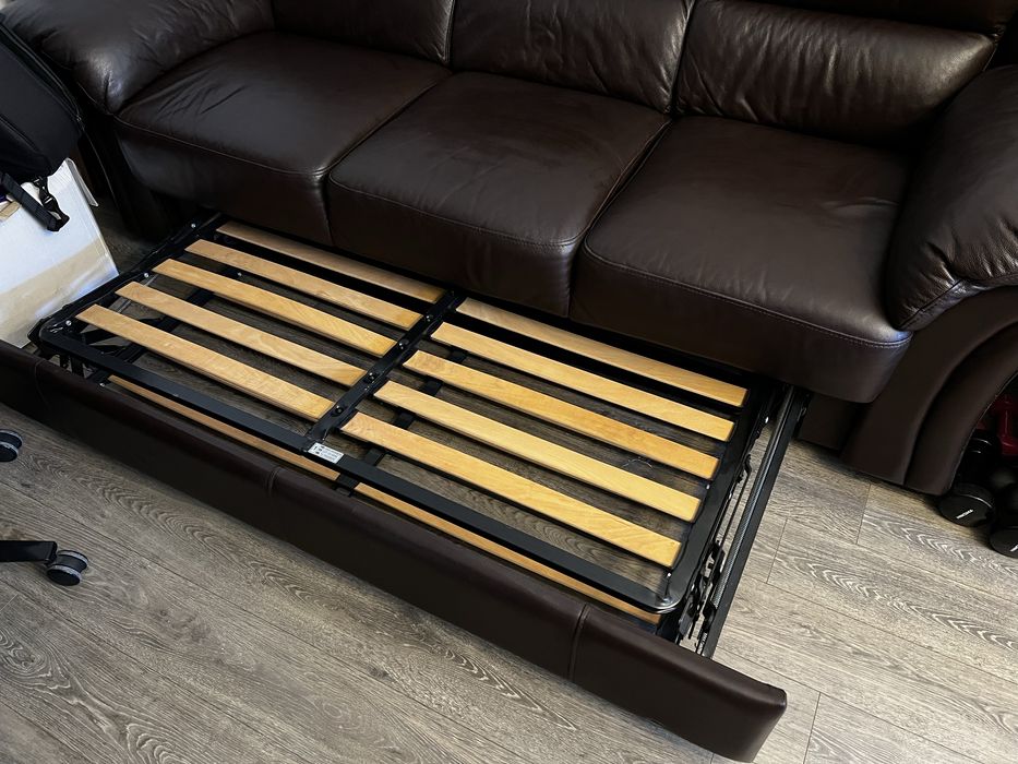 Zestaw skórzany [Helvetia Furniture]