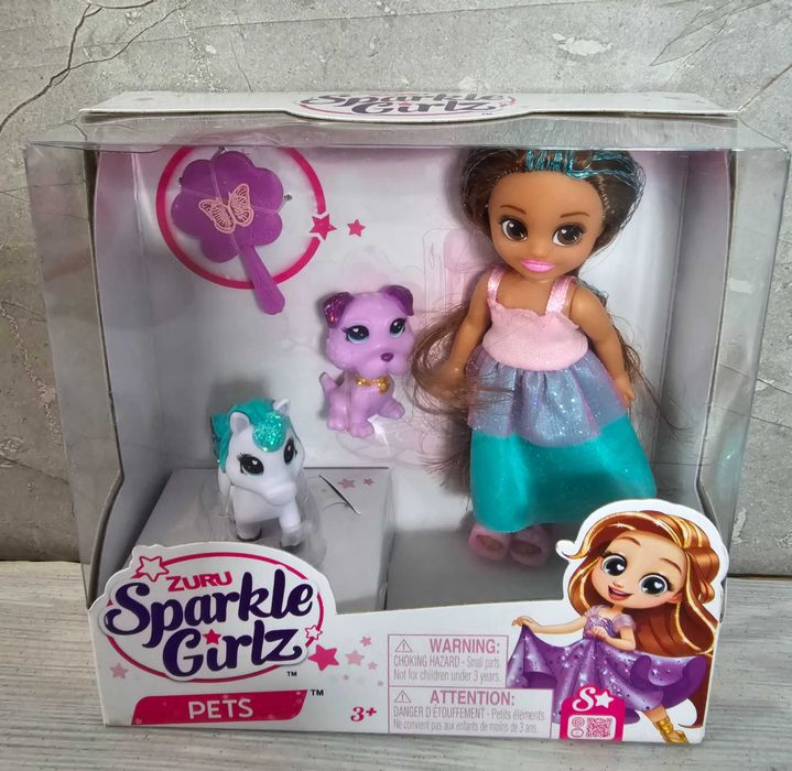Sparkle Girlz ZURU Księżniczka ze zwierzątkami