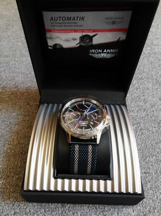 Zegarek automatyczny Iron Annie G38 nowy, tanio!!!