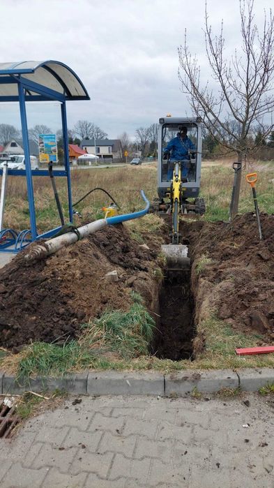 Przeciski pod drogami chodnikami kret Kluczbork Olesno Namysłów Opole