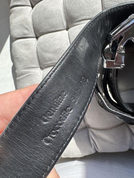 Ремінь Lacoste з крокодила 49 розмір