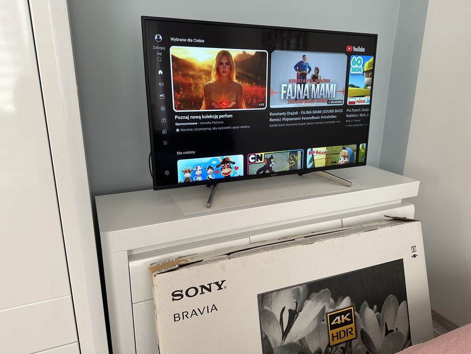 Sprzedam telewizor Sony Bravia 4K HDR Android TV 49”