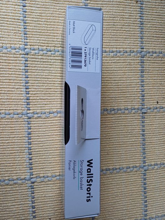 Hansgrohe wallstoris cesto preto