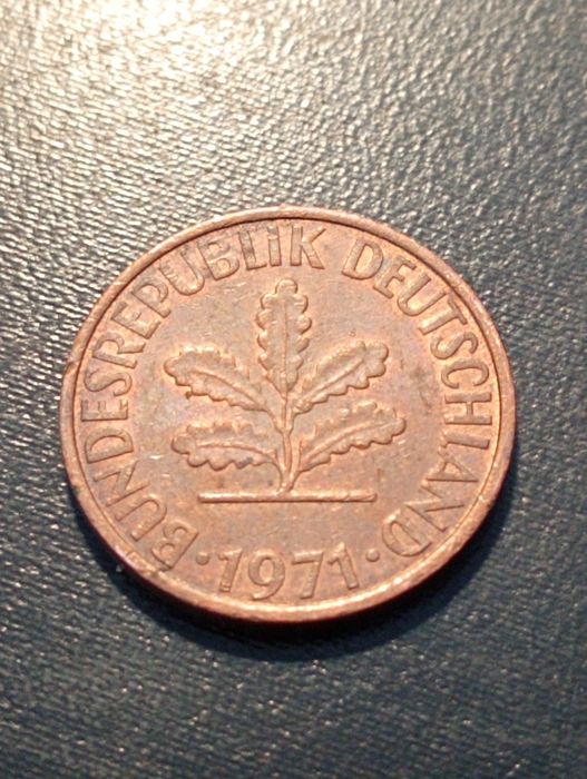 3 moedas 2 e 10 Pfennig Alemanha - Germany	1971. 1981, 1979 - Belas*