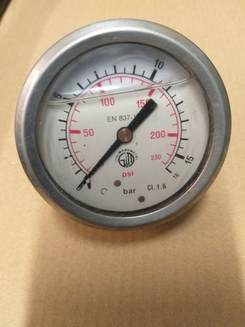 Манометр гліцериновий 15 бар