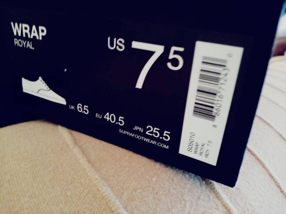 Sapatilhas Supra Azuis (Novas)