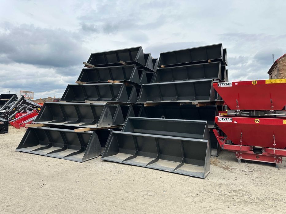 MOCNA Łyżka Łycha Szufla do Materiałów Sypkich 1,2m–2,4m HARDOX