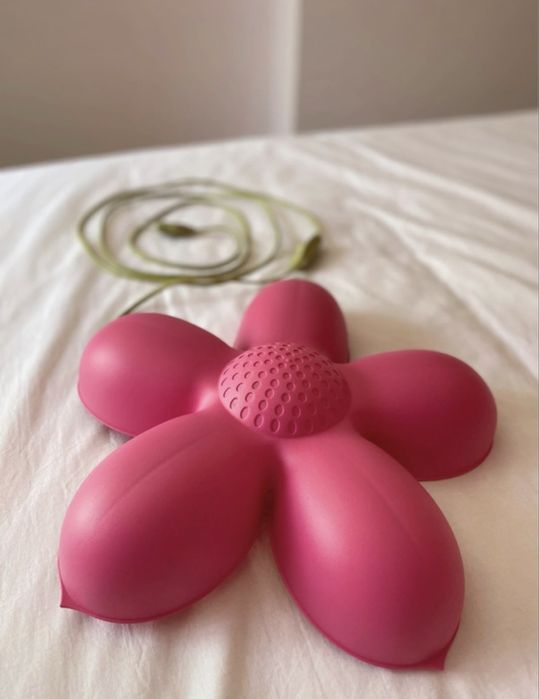 Candeeiro rosa do Ikea