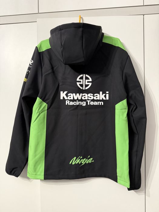 Softshell Bluza Kurtka (Kawasaki Racing Team)(cross,quad,enduro,mtb)