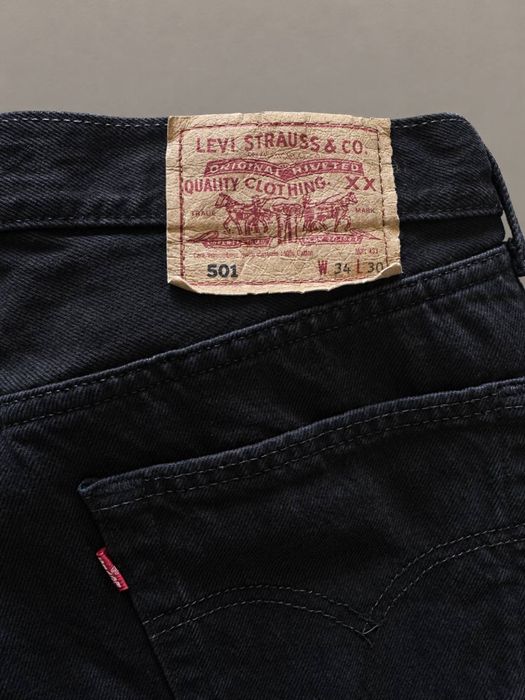 Вінтажні джинси levi’s 501-0165 made in uk w34/l30