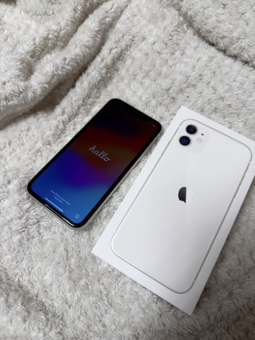 iPhone 11, 64GB, white (biały)