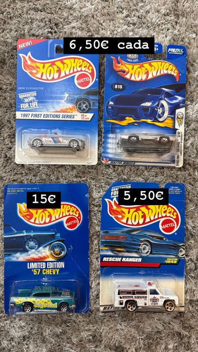 Hot Wheels - carrinhos