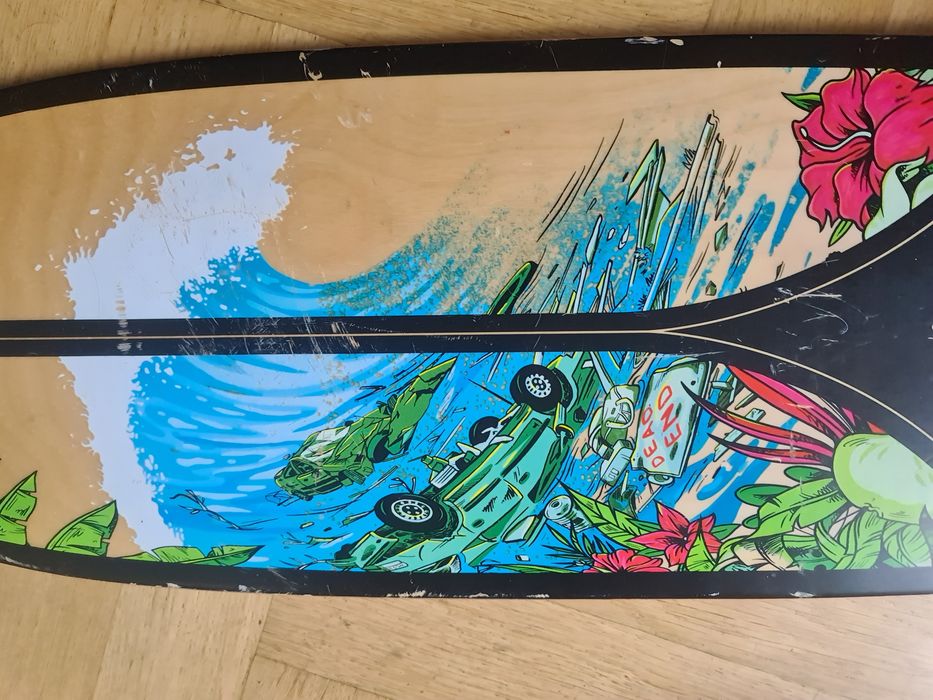 Deskorolka Longboard Fish