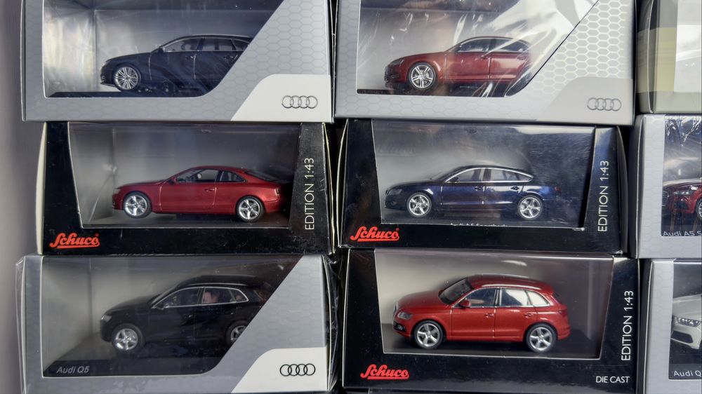 1/43 Audi A3 A4 A5 A6 Q5 Q7 TT RS Minichamps Spark Herpa