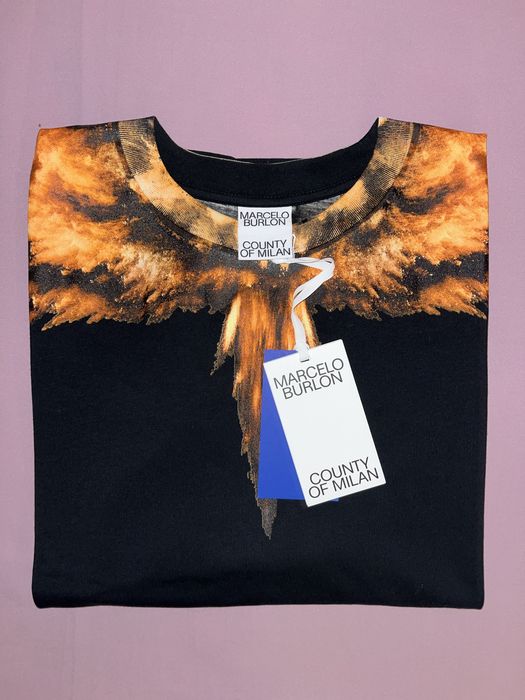 Wyprzedaż t-shirt męski Marcelo Burlon County OF MiILAN.