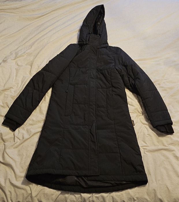 Płaszcz damski Jack Wolfskin czarny rozm S