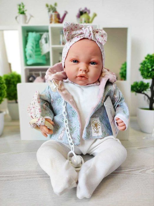 Пупс испанский Ane Rabbit Marina&Pau 1215, 42 см