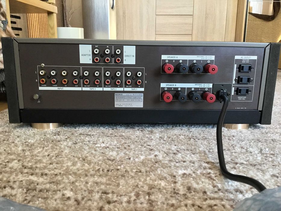 Integrated Stereo Amplifier SONY  Model TA - F333ESJ
