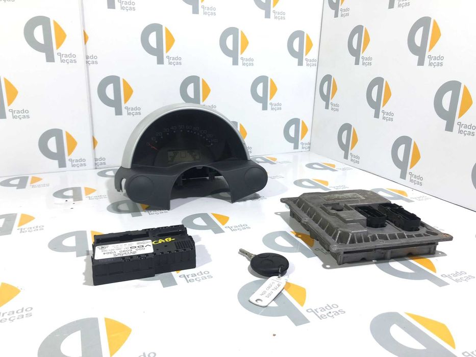 Conjunto centralina quadrante Smart Fortwo gasolina