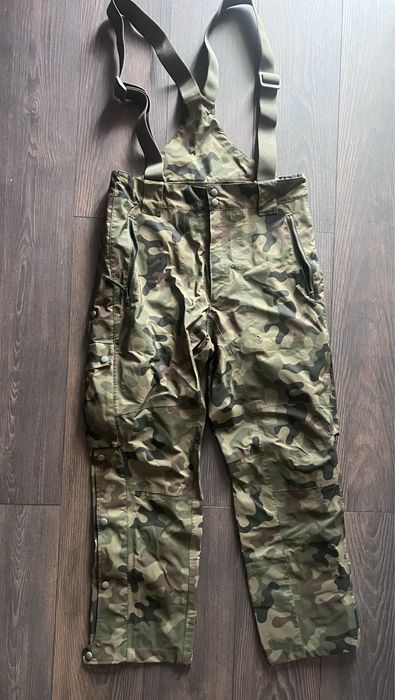Spodnie gore-tex wojskowe 128Z/MON